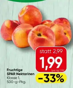 Spar Fruchtige SPAR Nektarinen Angebot