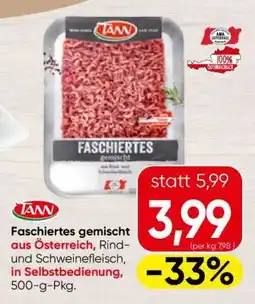 Spar TANN Faschiertes gemischt Angebot