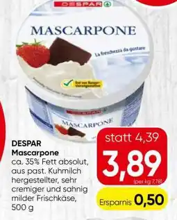 Spar DESPAR Mascarpone Angebot