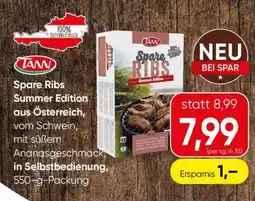 Spar Spare Ribs Summer Edition Angebot