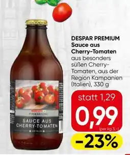 Spar DESPAR PREMIUM Sauce aus Cherry-Tomaten Angebot