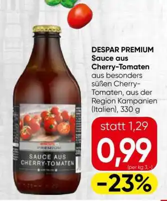 Spar DESPAR PREMIUM Sauce aus Cherry-Tomaten Angebot