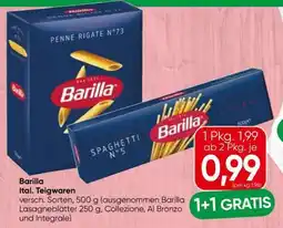Spar Barilla Ital. Teigwaren Angebot