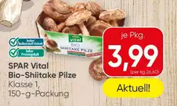Spar SPAR Vital Bio-Shiitake Pilze Angebot