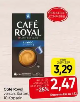 Spar Cafe Royal Angebot