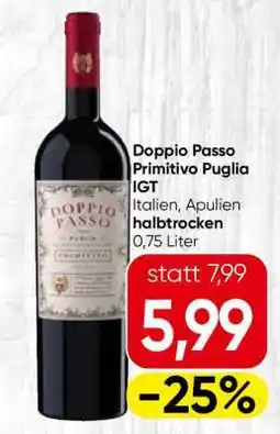 Spar Doppio Passo Primitivo Puglia IGT Angebot