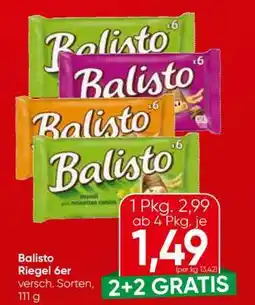 Spar Balisto Riegel 6er Angebot