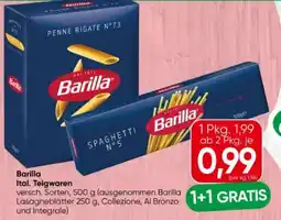 Spar Barilla Teigwaren Angebot
