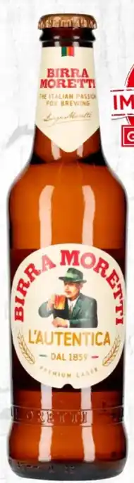 Spar Birra Moretti Bier Angebot