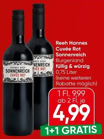 Spar Weingut Hannes Reeh Cuvée Rot Sonnenreich Angebot