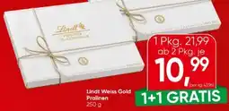 Spar Lindt Pralinen Gold Weiß Angebot
