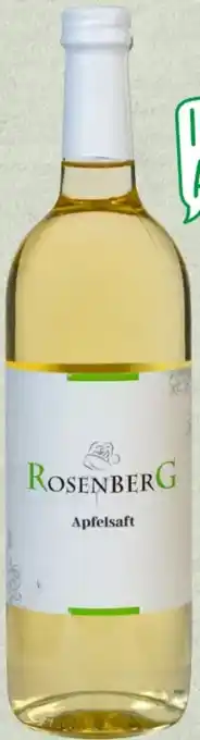 Spar Rosenberg Apfelsaft Angebot