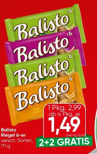Eurospar Balisto Schokoriegel Angebot