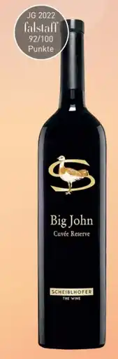Interspar Weingut Scheiblhofer Big John Cuvée Reserve Angebot