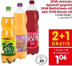 Interspar Spar Apfelsaft Angebot