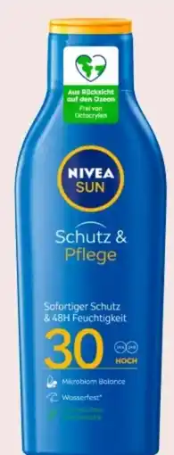 Interspar Nivea Sun Schutz-Pflege Sonnenmilch LSF 30 Angebot
