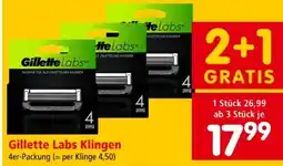 Interspar Gillette Rasierklingen Labs Angebot