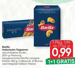 SPAR Gourmet Barilla Teigwaren Angebot