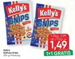 SPAR Gourmet Kelly's Erdnuss Snips Angebot