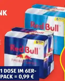Hofer Red Bull Energy Drink Angebot