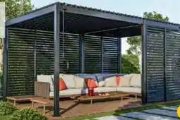 Hofer Lamellenwand für Pergola Angebot