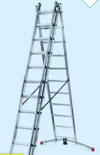 Hofer Hailo Alu-Kombileiter 3X11 Angebot