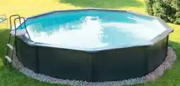 Hofer Steinbach Stahlwandpool Set Nuovo de Luxe II Angebot