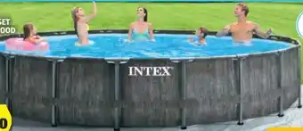 Hofer Intex Frame-Pool-Set Prism Greywood Angebot