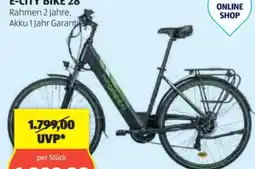 Hofer Doc Green E-City Bike 28 Angebot