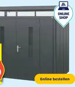 Hofer GFP Modernes Metallgerätehaus Elias 2618 Angebot