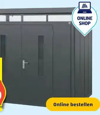 Hofer GFP Modernes Metallgerätehaus Elias 2618 Angebot