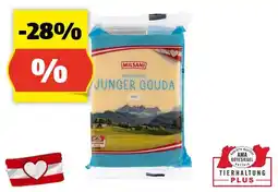 Hofer MILSANI Gouda Mild, 450 g Angebot