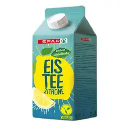 Spar Eistee Pfirisch oder Zitrone sPAR Angebot