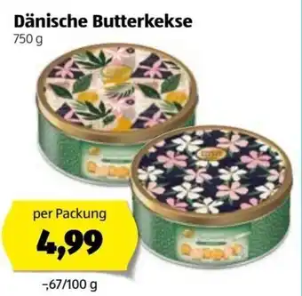 Hofer Dänische Butterkekse 750 g Angebot