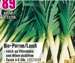 Hornbach Bio-Porree/Lauch Angebot