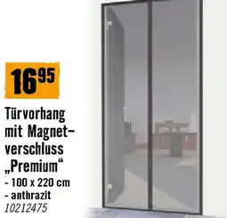 Hornbach Türvorhang mit Magnet- verschluss „Premium Angebot