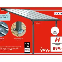 Hellweg Terrassendachsystem „Olympia “, grau 215727 HELLWEG Angebot
