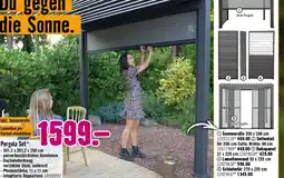 Hornbach Pergola Set Angebot