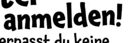 TEDi anmelden! Angebot