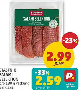 PENNY Stastnik salami selektion Angebot