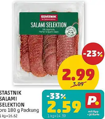 PENNY Stastnik salami selektion Angebot