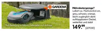 Hellweg Mährobotergarage²) Angebot