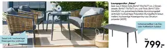 Hellweg Loungegarnitur,,Palau Angebot