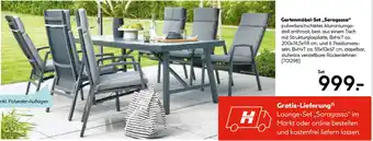 Hellweg Gartenmöbel-Set „Saragossa Angebot