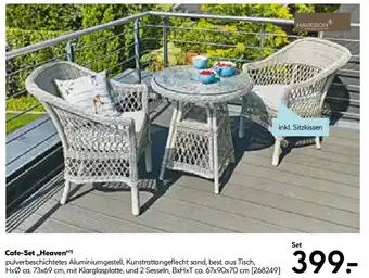 Hellweg Cafe-Set,,Heaven"¹) Angebot