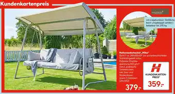 Hellweg Hollywoodschaukel,,Milos Angebot
