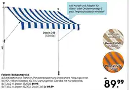 Hellweg Fallarm-Balkonmarkise Angebot