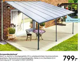 Hellweg Terrassenüberdachung Angebot