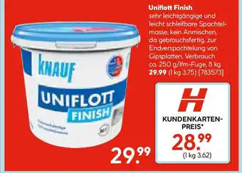 Hellweg Uniflott finish Angebot