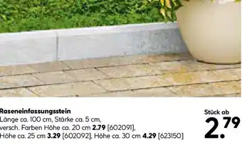 Hellweg Raseneinfassungsstein Angebot